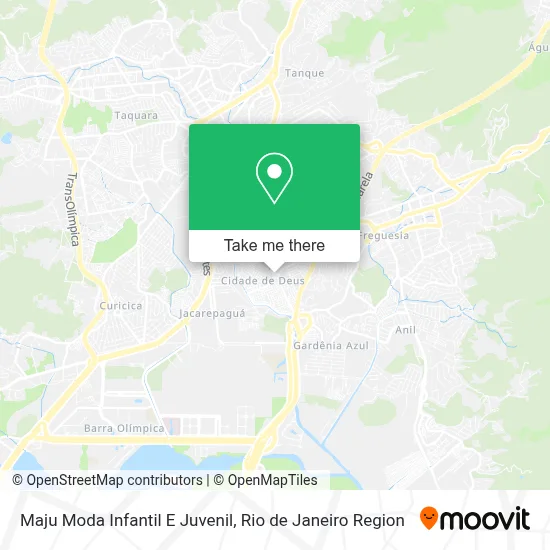 Maju Moda Infantil E Juvenil map