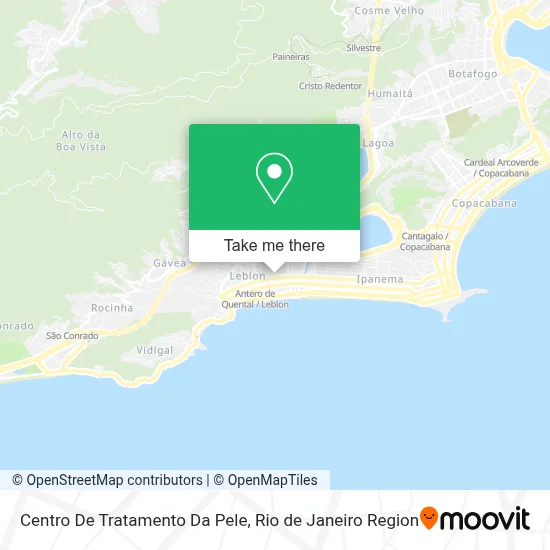 Centro De Tratamento Da Pele map