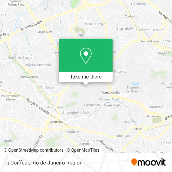 Ij Coiffeur map