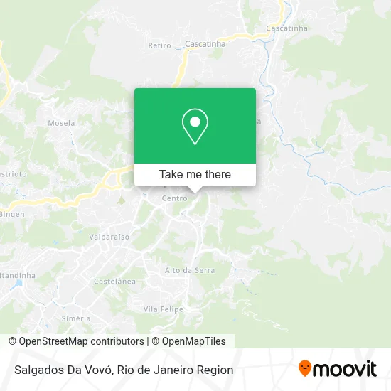 Salgados Da Vovó map