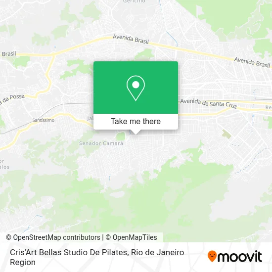 Cris'Art Bellas Studio De Pilates map
