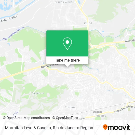 Marmitas Leve & Caseira map
