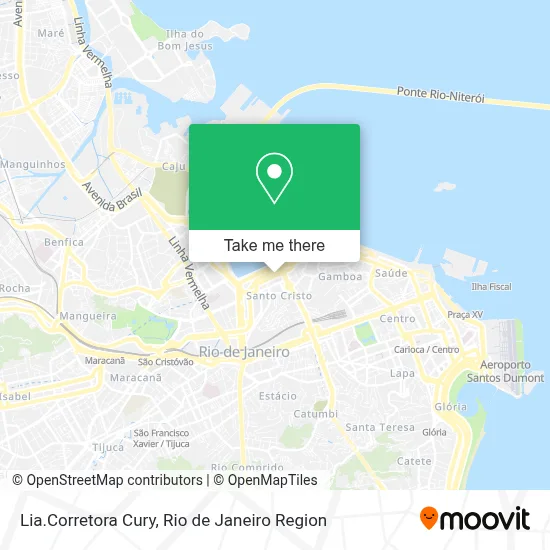 Lia.Corretora Cury map