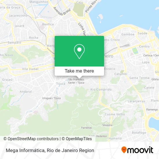Mega Informática map