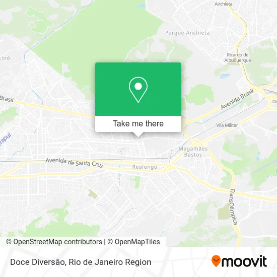 Doce Diversão map