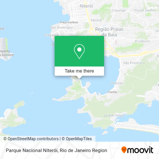 Parque Nacional Niterói map