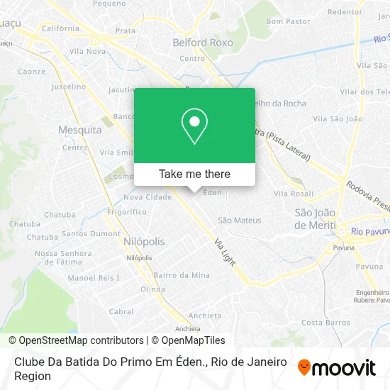 Clube Da Batida Do Primo Em Éden. map
