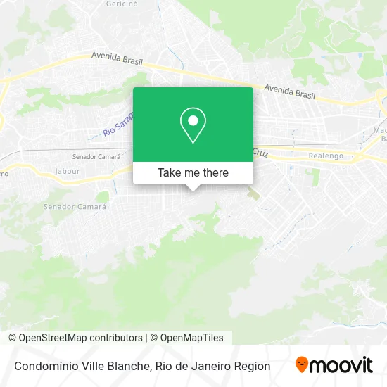 Condomínio Ville Blanche map