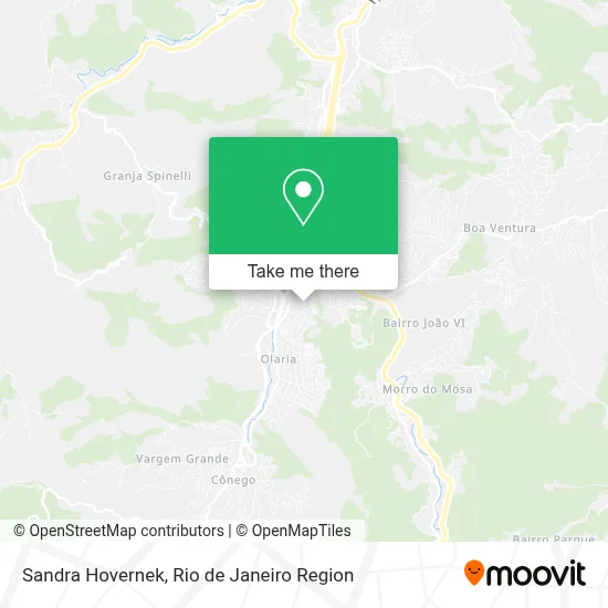 Sandra Hovernek map