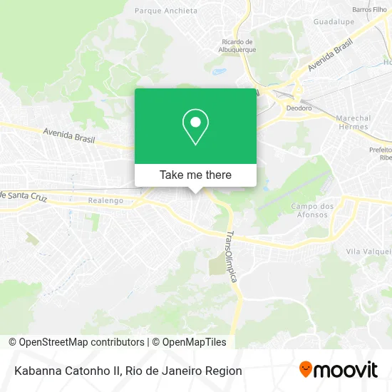 Kabanna Catonho II map