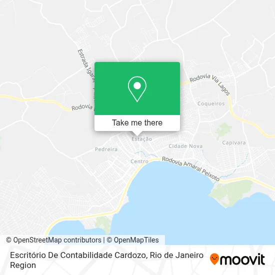 Escritório De Contabilidade Cardozo map