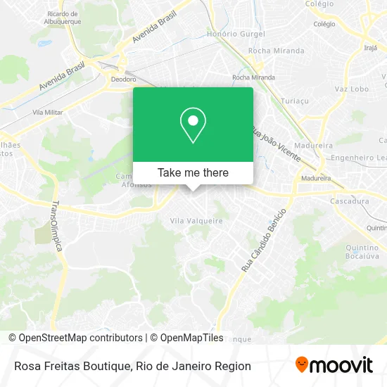 Rosa Freitas Boutique map