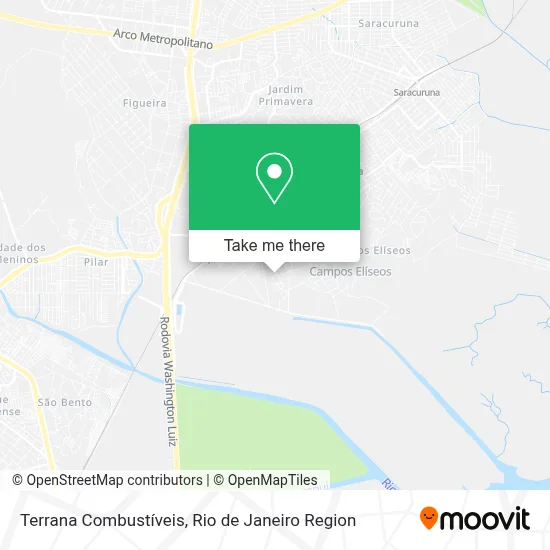 Terrana Combustíveis map