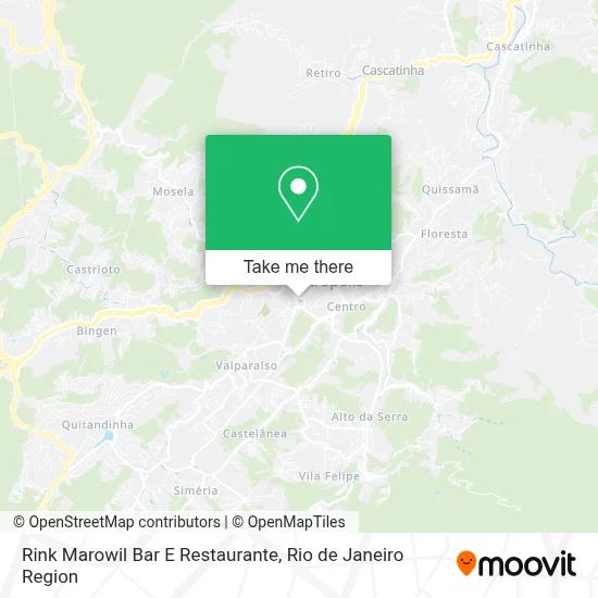 Rink Marowil Bar E Restaurante map