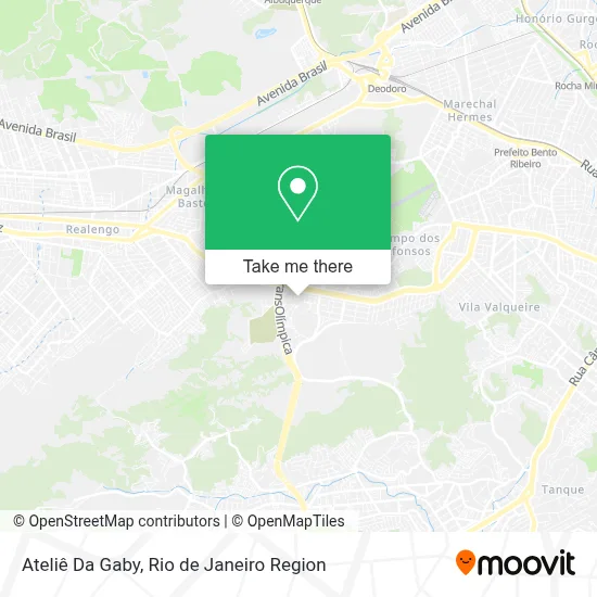 Ateliê Da Gaby map