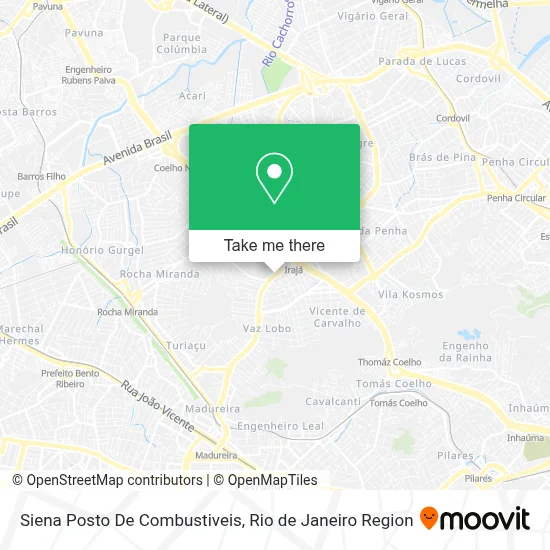 Siena Posto De Combustiveis map