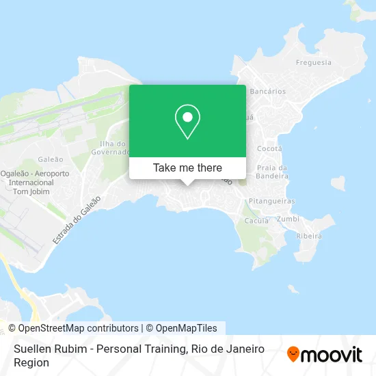 Suellen Rubim - Personal Training map