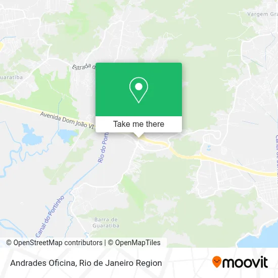Andrades Oficina map