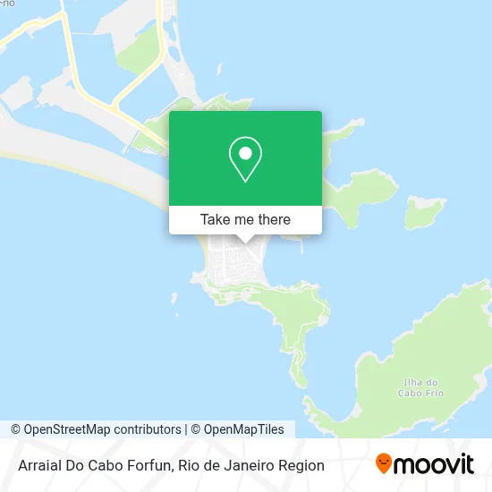 Arraial Do Cabo Forfun map