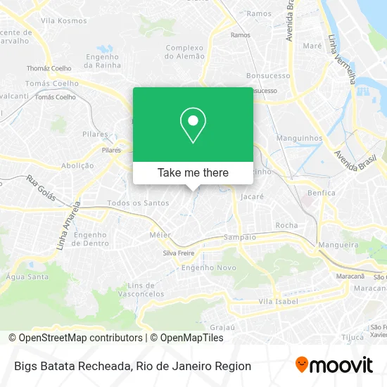 Bigs Batata Recheada map
