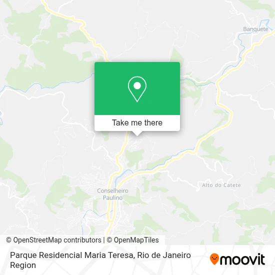Parque Residencial Maria Teresa map