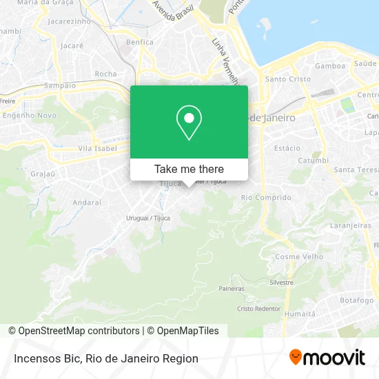 Incensos Bic map