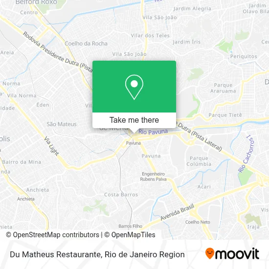 Du Matheus Restaurante map