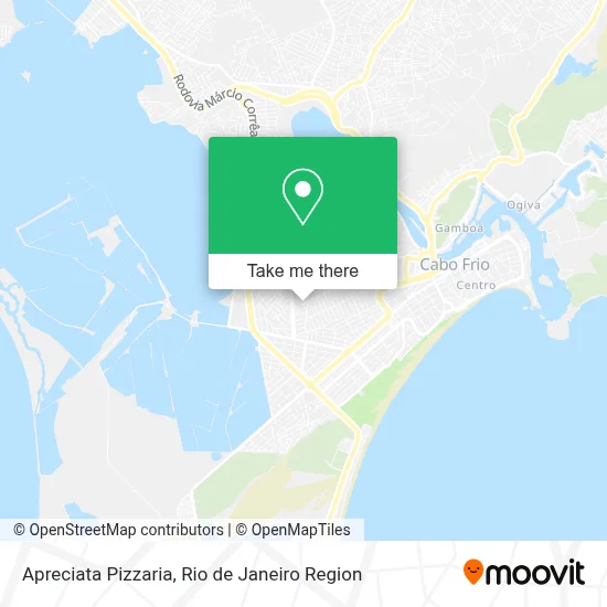 Apreciata Pizzaria map
