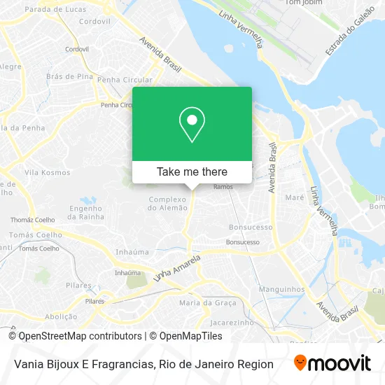 Vania Bijoux E Fragrancias map