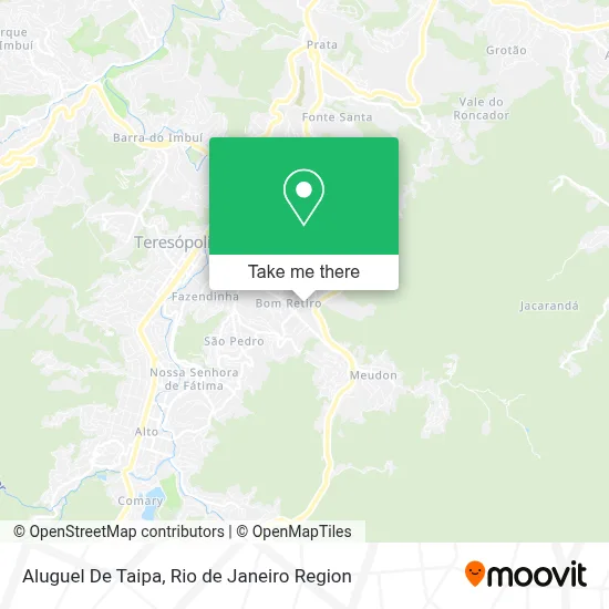 Aluguel De Taipa map