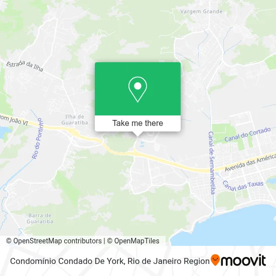 Condomínio Condado De York map