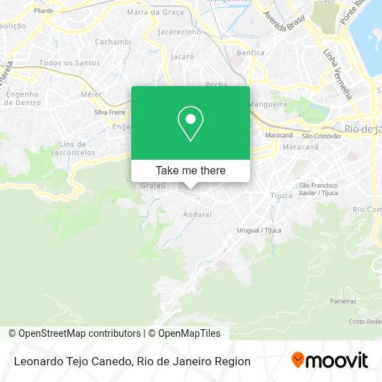 Leonardo Tejo Canedo map