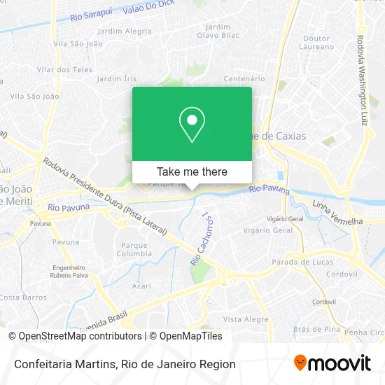 Confeitaria Martins map