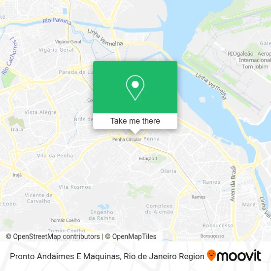 Pronto Andaimes E Maquinas map