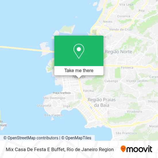 Mix Casa De Festa E Buffet map