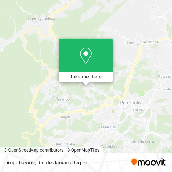Arquitecons map
