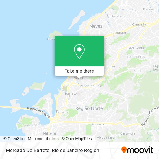 Mercado Do Barreto map
