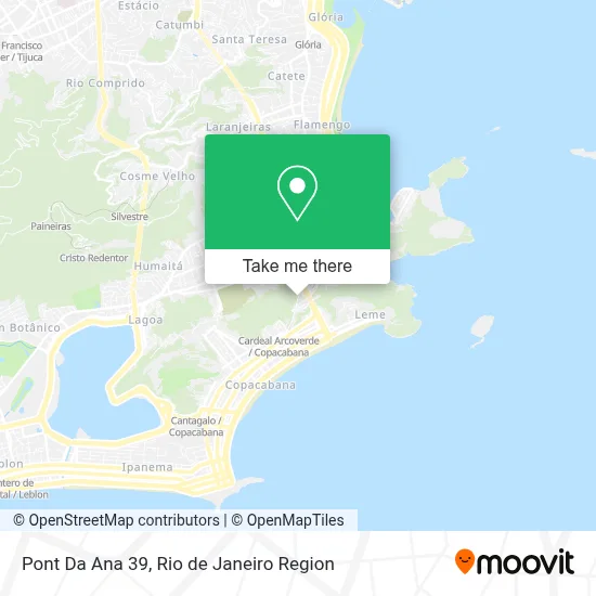 Pont Da Ana 39 map