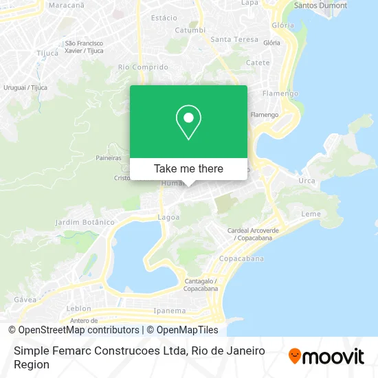 Simple Femarc Construcoes Ltda map