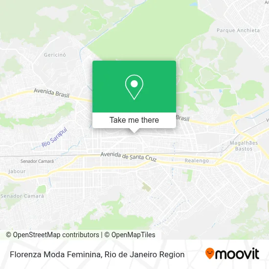Florenza Moda Feminina map