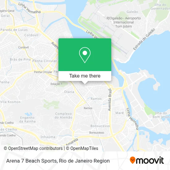 Arena 7 Beach Sports map