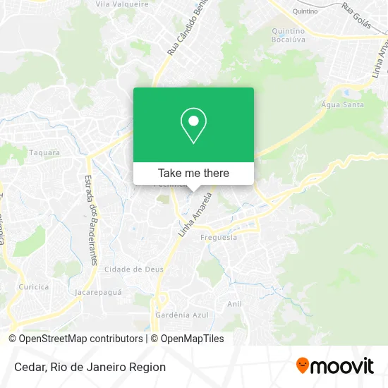 Cedro map