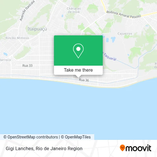 Gigi Lanches map