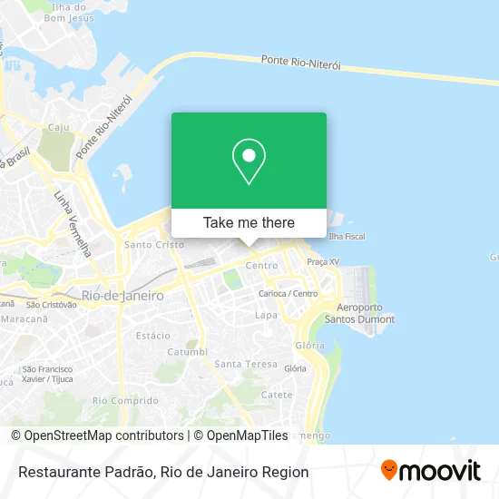 Restaurante Padrão map
