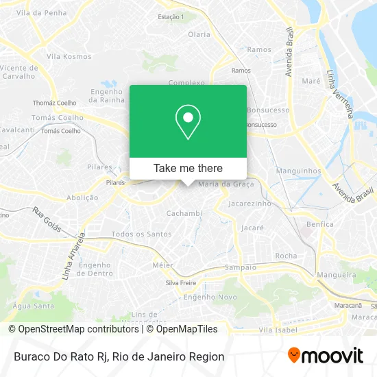 Buraco Do Rato Rj map