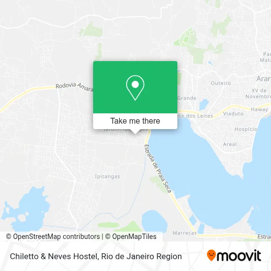 Chiletto & Neves Hostel map