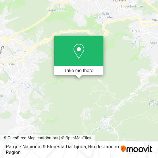 Parque Nacional & Floresta Da Tijuca map