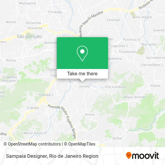 Sampaia Designer map