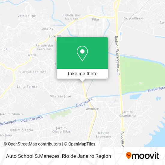 Auto School S.Menezes map