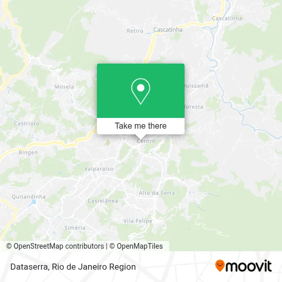 Dataserra map